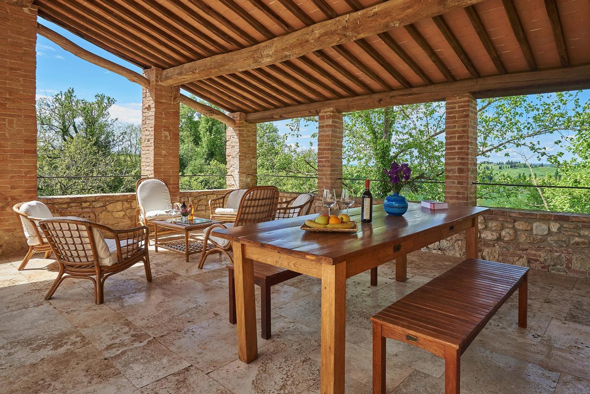 La Gazzara Castell'In Villa Castelnuovo Berardenga Extérieur photo