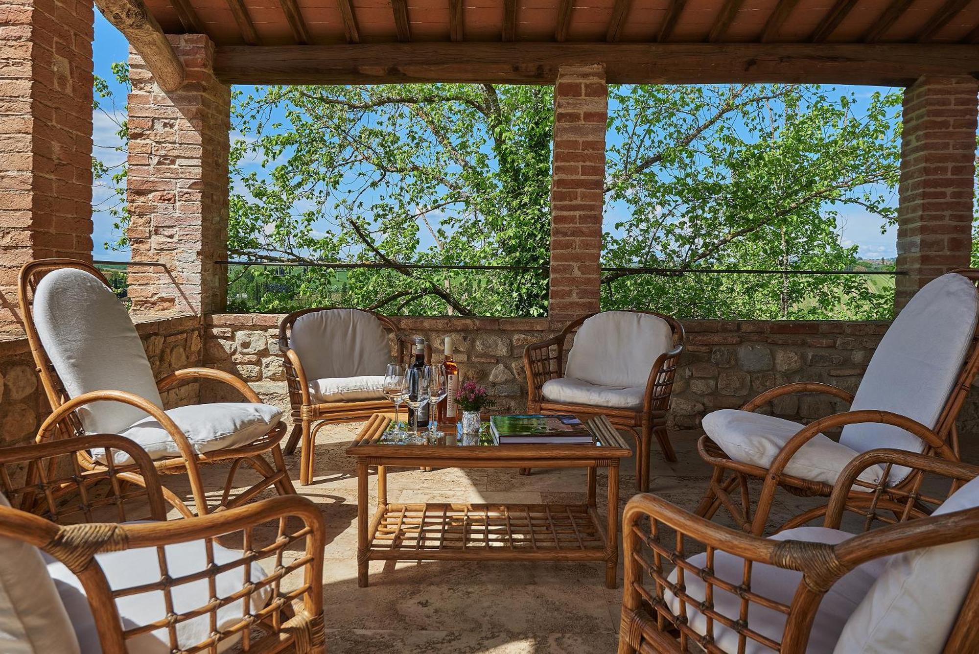 La Gazzara Castell'In Villa Castelnuovo Berardenga Extérieur photo